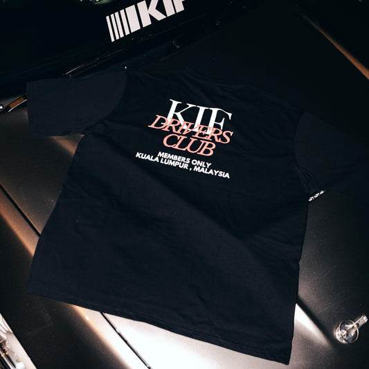 KIF 'Drivers Club' Tee (Black)