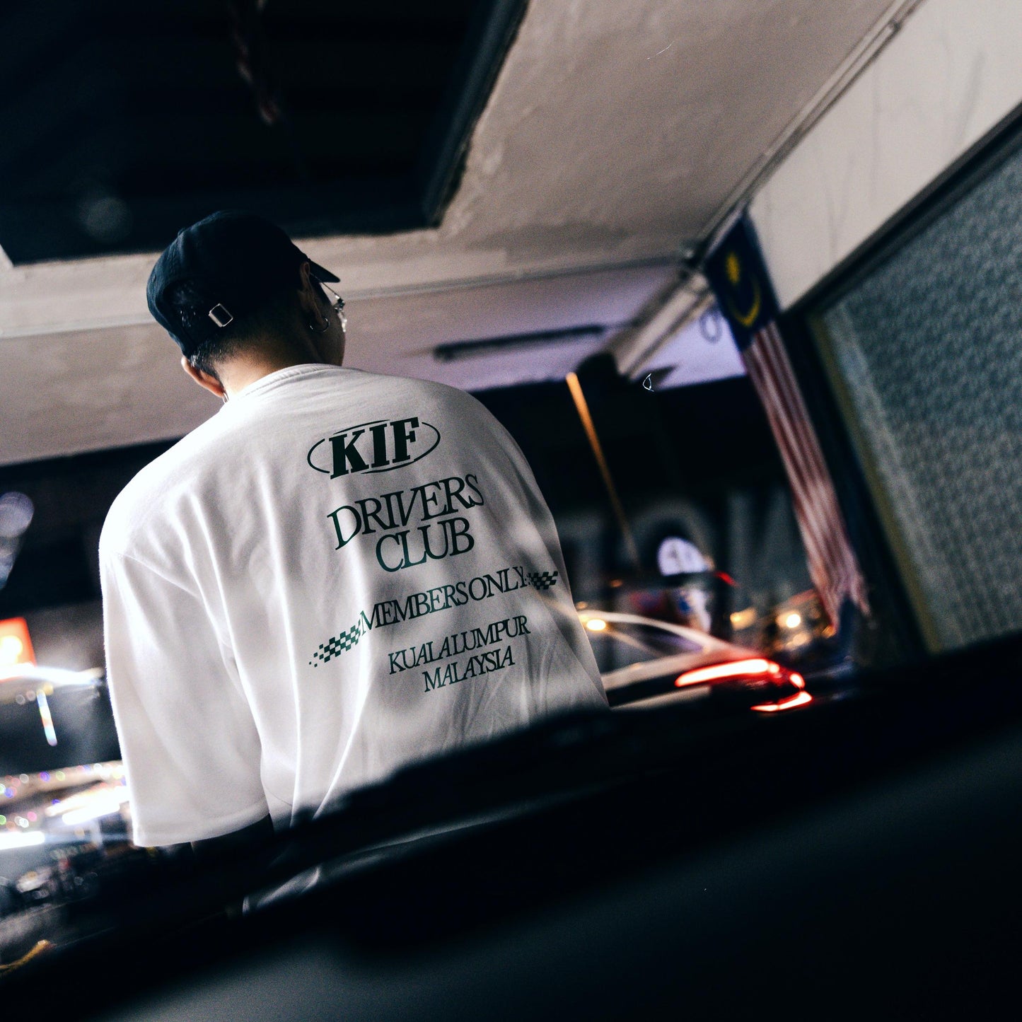 KIF 'Drivers Club' Tee (White)